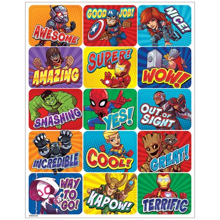 Marvel Super Hero Adventure Success Stickers