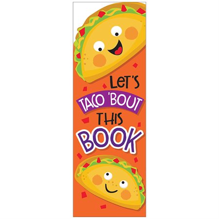 Let's TACO 'Bout This Book Scent-sational Bookmarks (Taco)