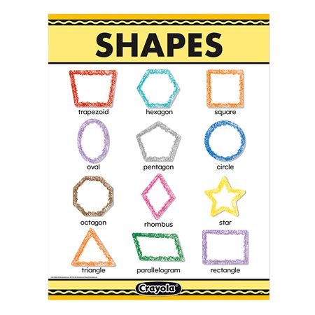 Crayola® Shapes Chart