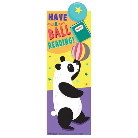 Panda: Have a Ball Reading Bookmarks