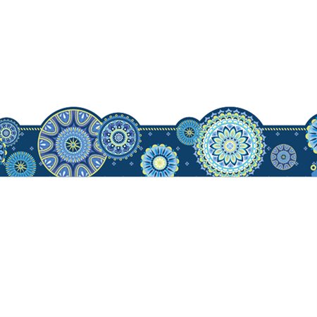 Blue Harmony Extra Wide Die-Cut Deco Trim®, Mandala