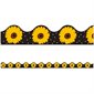 The Hive Black Floral Deco Trim