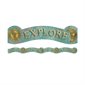 Curiosity Garden Dream Explore Create Imagine Extra Wide Deco Trim®