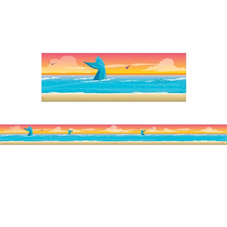 Seas the Day Horizon Extra Wide Die-Cut Deco Trim®