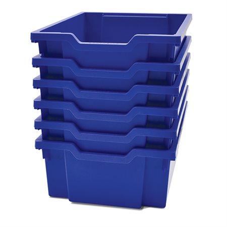 Gratnells Deep F2 Tray, Set of 6, Royal Blue