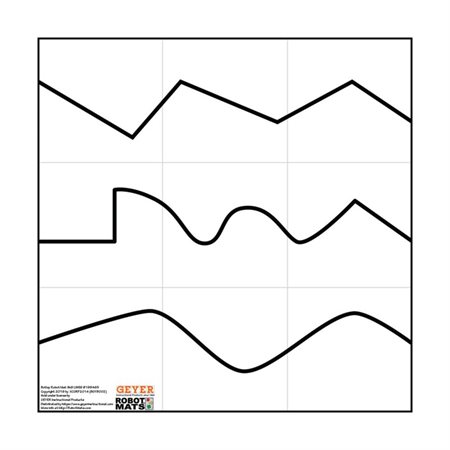 Botley Line Following Mat -- 27" x 27"