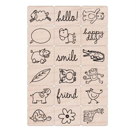 Ink 'n' Stamp™, Happy Animals