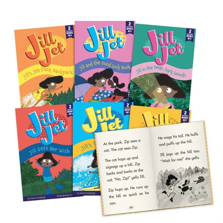 Beanstalk Books Decodable Readers, Chapter Books, 12 Stories