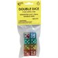 6-Sided Double Dice, Set of 8
