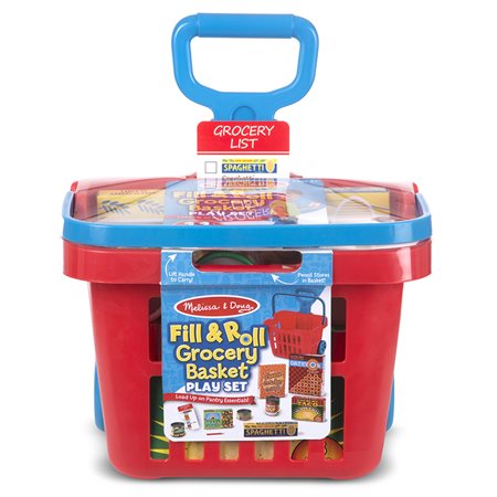 Fill & Roll Grocery Basket Set