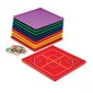 Plastic Geoboard, 7 1 / 4", Set of 10