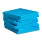 Plastic Base Ten Components, 10 Blue Flats