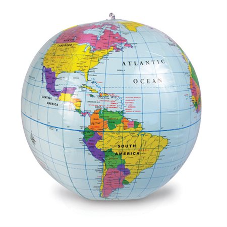 12" Inflatable Globe