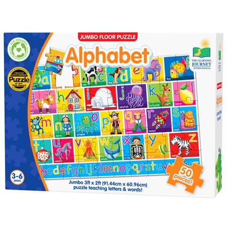 Jumbo Floor Puzzle: Alphabet