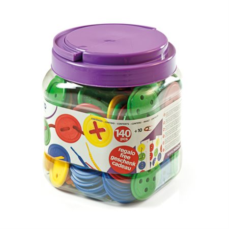 Lacing Buttons, 140 pieces