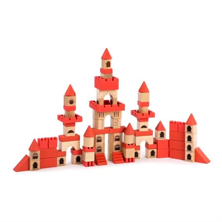 ECO Friendly Wooden Stacking Castle
