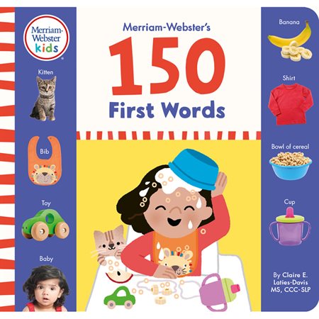 Merriam-Webster's 150 First Words Board Book