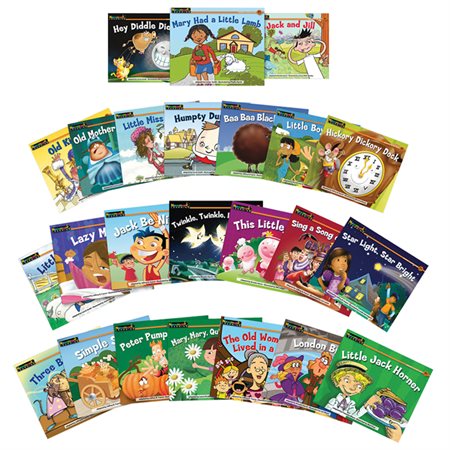 Rising Readers Leveled Books: Nursery Rhyme Tales, English