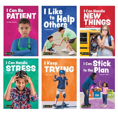 MySELF Readers: I Can Manage Myself and Set Goals, Small Book 6-pack, English