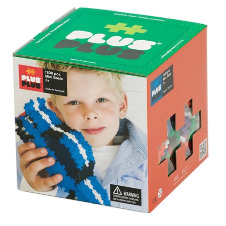 Plus-Plus® Open Play Set, Basic, 1,200 pieces