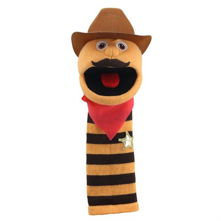 ECO Sockettes Puppet: Cowboy