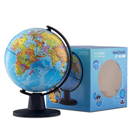 Waypoint Geographic 6" Blue Ocean GeoClassic Globe