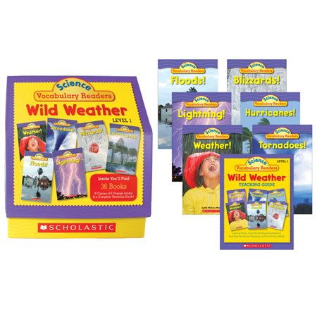 Wild Weather Science Vocabulary Readers