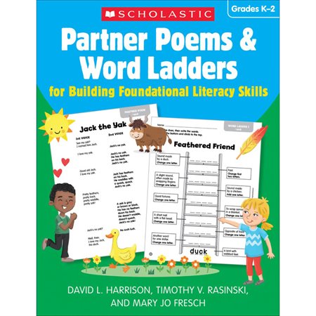 Partner Poems & Word Ladders for Building Foundational Literacy Skills, Grades K–2