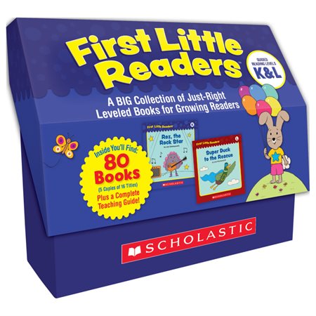 First Little Readers: Guided Reading Levels K & L (Classroom Set)