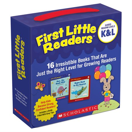 First Little Readers: Guided Reading Levels K & L (Parent Pack)