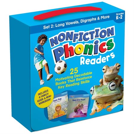 Nonfiction Phonics Readers: Long Vowels, Digraphs & More, Single-Copy Set