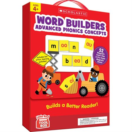 Little Red Tool Box Word Builders: Advanced Phonics Concepts