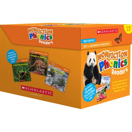 Nonfiction Phonics Readers: Advanced Concepts, Multiple-copy Set