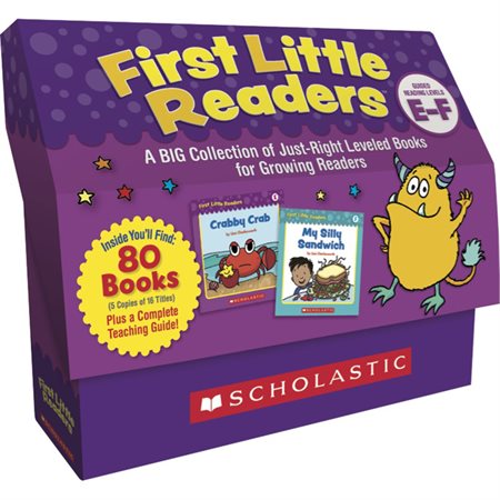 First Little Readers: Guided Reading Levels E & F (Classroom Set)