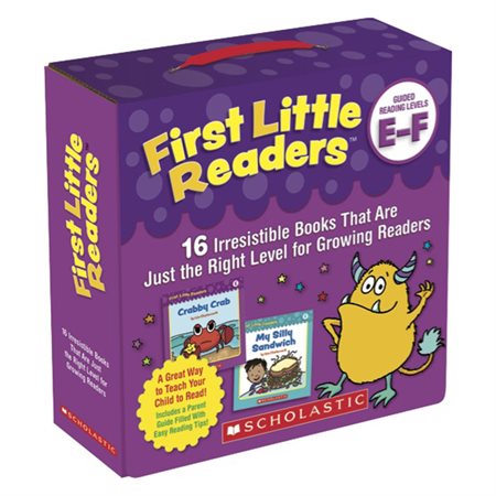 First Little Readers: Guided Reading Levels E & F (Parent Pack)