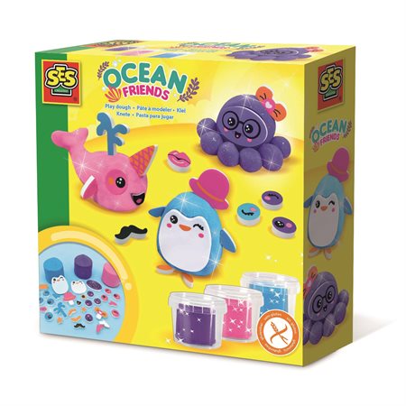 SES Creative Play Dough, Ocean Friends
