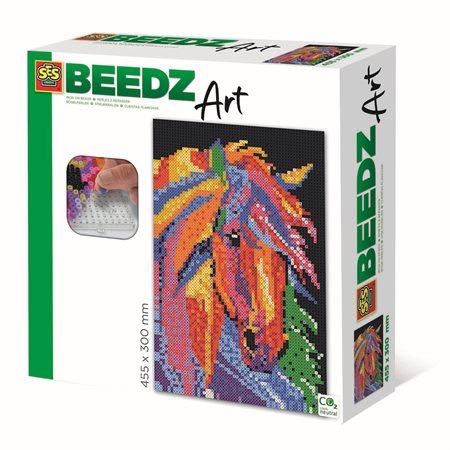Beedz Art Iron-On-Beads, Horse Fantasy, Pack of 7000