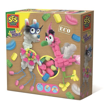 SES Creative Funmais  Funny Chenille Animals, 350 Pieces