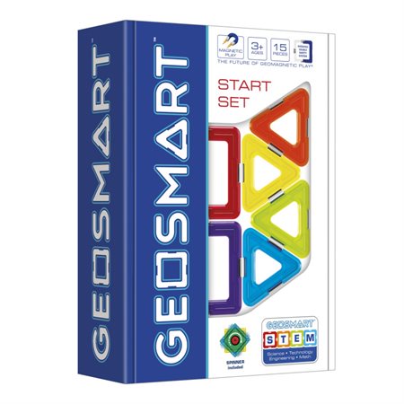 GeoSmart™ Start Set, 15 Piece Magnetic Construction