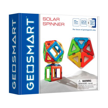 GeoSmart™ Solar Spinner, 23 Piece Magnetic Construction