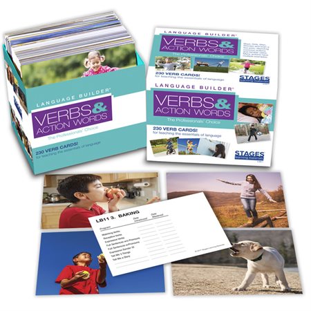 Language Builder® Picture Cards, Verbs