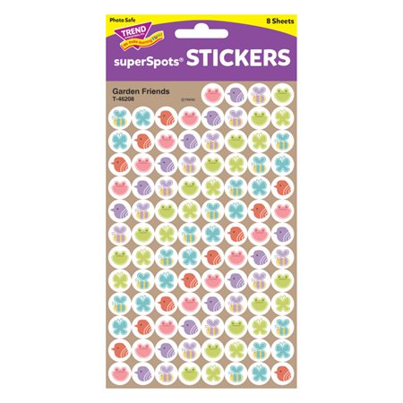 Garden Friends superSpots® Stickers