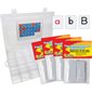 Two-Sided Alphabet Letter Tiles, 4-pack