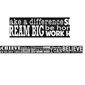 Modern Farmhouse Positive Sayings Straight Border Trim