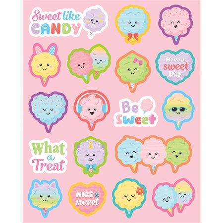 Cotton Candy Smelly Stickers