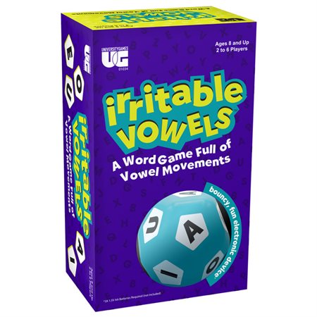 Irritable Vowels™ Word Game